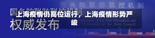 上海疫情仍高位运行，上海疫情形势严峻-第2张图片