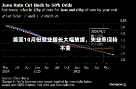 美国10月份就业增长大幅放缓，失业率保持不变-第2张图片