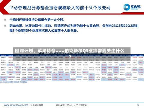 回购计划、苹果持仓......伯克希尔Q3业绩需要关注什么？-第1张图片