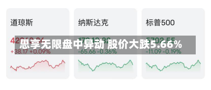 思享无限盘中异动 股价大跌5.66%-第2张图片