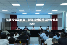 杭州疫情发布会，浙江杭州疫情防控新闻发布会-第3张图片