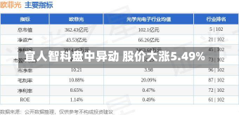 宜人智科盘中异动 股价大涨5.49%-第3张图片