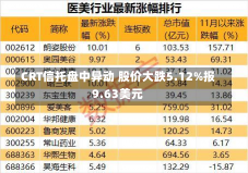 CRT信托盘中异动 股价大跌5.12%报9.63美元-第2张图片