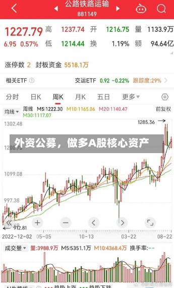 外资公募，做多A股核心资产-第3张图片