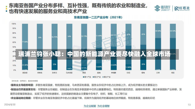 瑞浦兰钧张小聪：中国的新能源产业要尽快融入全球市场-第1张图片