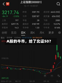 A股的牛市，给了北证50？-第1张图片