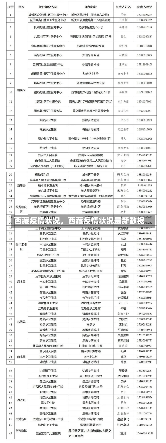 西藏疫情状况，西藏疫情状况最新数据-第2张图片