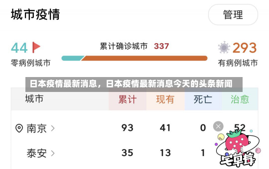 日本疫情最新消息，日本疫情最新消息今天的头条新闻-第1张图片