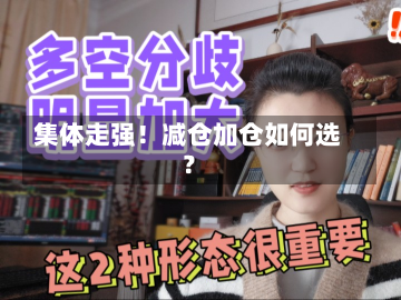 集体走强！减仓加仓如何选？-第1张图片