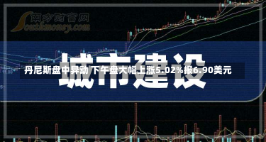 丹尼斯盘中异动 下午盘大幅上涨5.02%报6.90美元-第1张图片