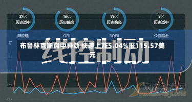 布鲁林克斯盘中异动 快速上涨5.04%报115.57美元-第1张图片