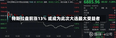 特斯拉盘前涨13% 或成为此次大选最大受益者-第1张图片