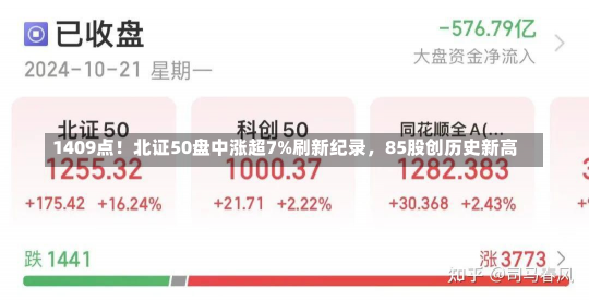 1409点！北证50盘中涨超7%刷新纪录，85股创历史新高-第2张图片