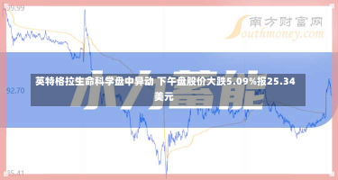 英特格拉生命科学盘中异动 下午盘股价大跌5.09%报25.34美元-第1张图片