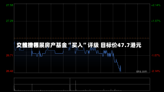 交银世界
：维持领展房产基金“买入”评级 目标价47.7港元-第1张图片