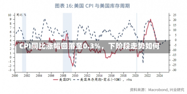 CPI同比涨幅回落至0.3%，下阶段走势如何-第2张图片