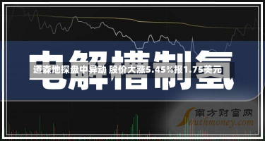 道森地探盘中异动 股价大涨5.45%报1.75美元-第1张图片