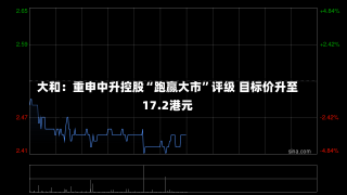 大和：重申中升控股“跑赢大市”评级 目标价升至17.2港元-第3张图片