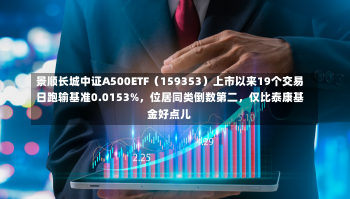 景顺长城中证A500ETF（159353）上市以来19个交易日跑输基准0.0153%，位居同类倒数第二，仅比泰康基金好点儿-第2张图片