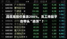 同花顺股价暴涨200%，员工持股平台带头“逃顶”？-第2张图片