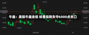 午盘：美股午盘走低 标普指数失守6000点关口-第2张图片