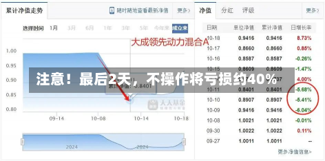 注意！最后2天，不操作将亏损约40%-第1张图片