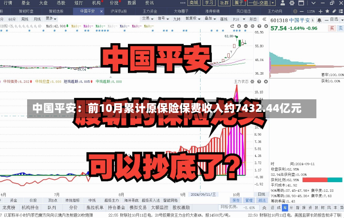 中国平安：前10月累计原保险保费收入约7432.44亿元-第2张图片