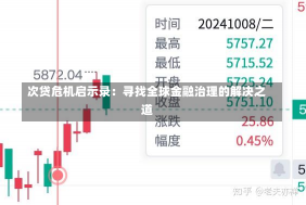 次贷危机启示录：寻找全球金融治理的解决之道-第1张图片