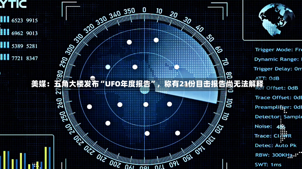 美媒：五角大楼发布“UFO年度报告”，称有21份目击报告尚无法解释-第2张图片