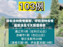 呼和浩特疫情最新，呼和浩特疫情最新消息今天新增病例-第3张图片