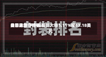 美国达尔令世界
盘中异动 下午盘股价大涨5.11%报43.18美元