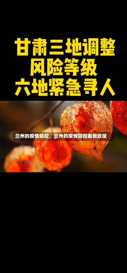 兰州的疫情防控，兰州的疫情防控最新政策-第2张图片