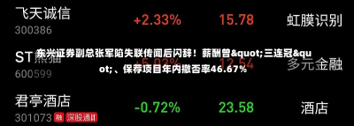 东兴证券副总张军陷失联传闻后闪辞！薪酬曾&quot;三连冠&quot;、保荐项目年内撤否率46.67%-第3张图片