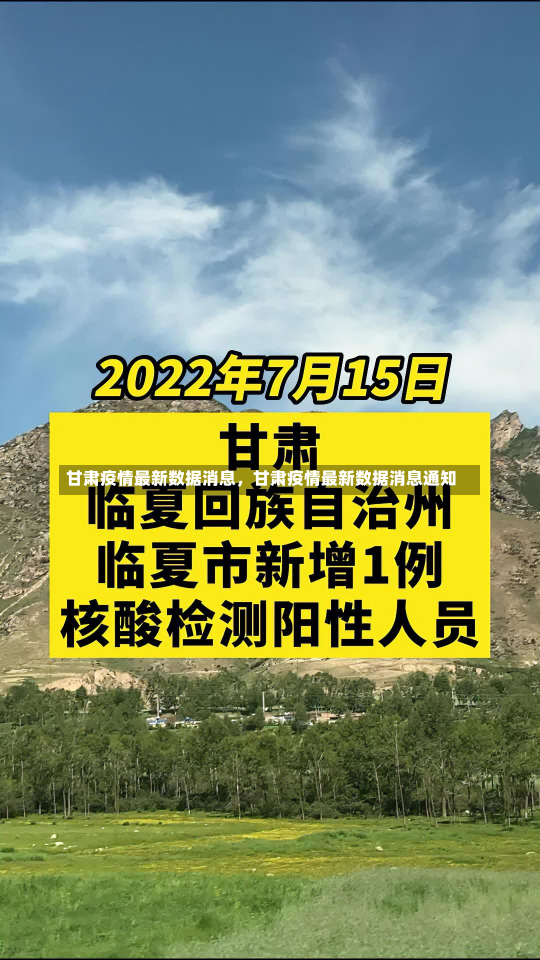 甘肃疫情最新数据消息，甘肃疫情最新数据消息通知-第2张图片