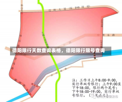 德阳限行天数查询表格，德阳限行限号查询-第2张图片