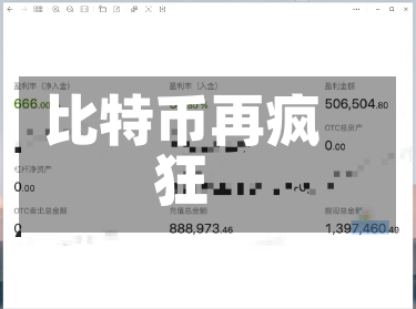 比特币再疯狂