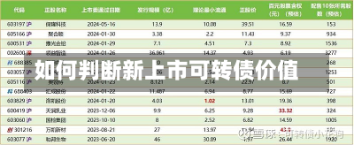 如何判断新上市可转债价值-第2张图片