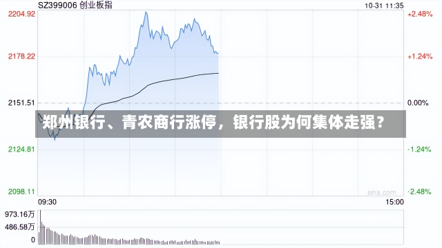 郑州银行、青农商行涨停，银行股为何集体走强？-第2张图片