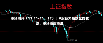 市场周评（11.11-11．17）：A股各大指数全线收跌，市场适度降温-第3张图片