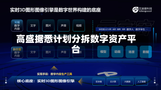 高盛据悉计划分拆数字资产平台