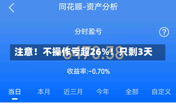 注意！不操作亏超26%！只剩3天-第2张图片