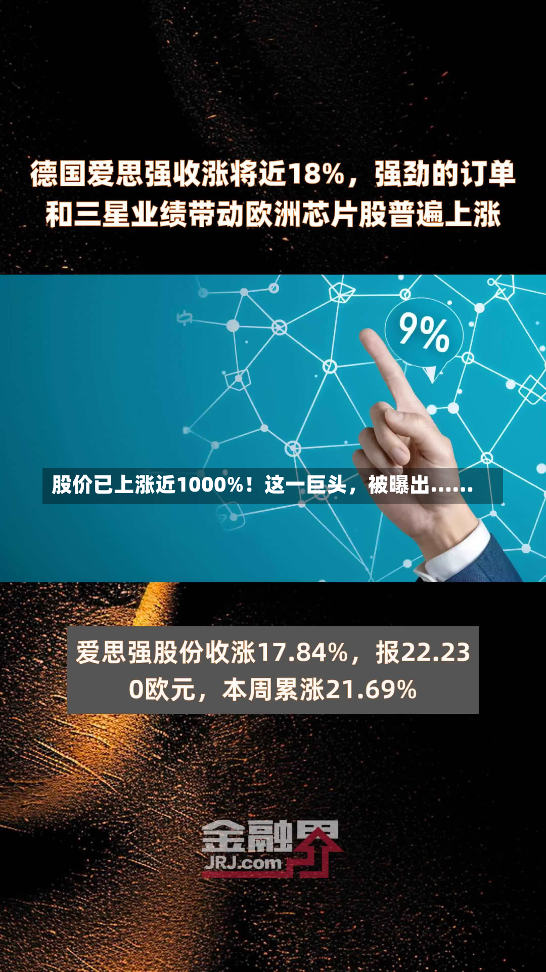 股价已上涨近1000%！这一巨头，被曝出……