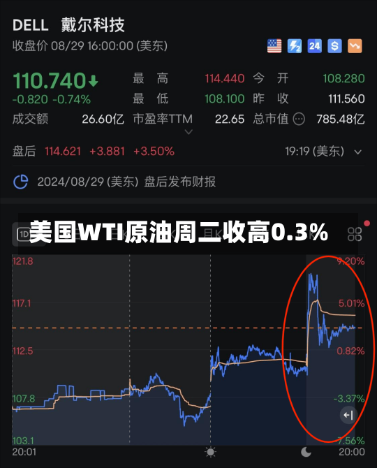 美国WTI原油周二收高0.3%-第1张图片