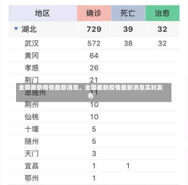 全国最新疫情最新消息，全国最新疫情最新消息实时发布-第2张图片