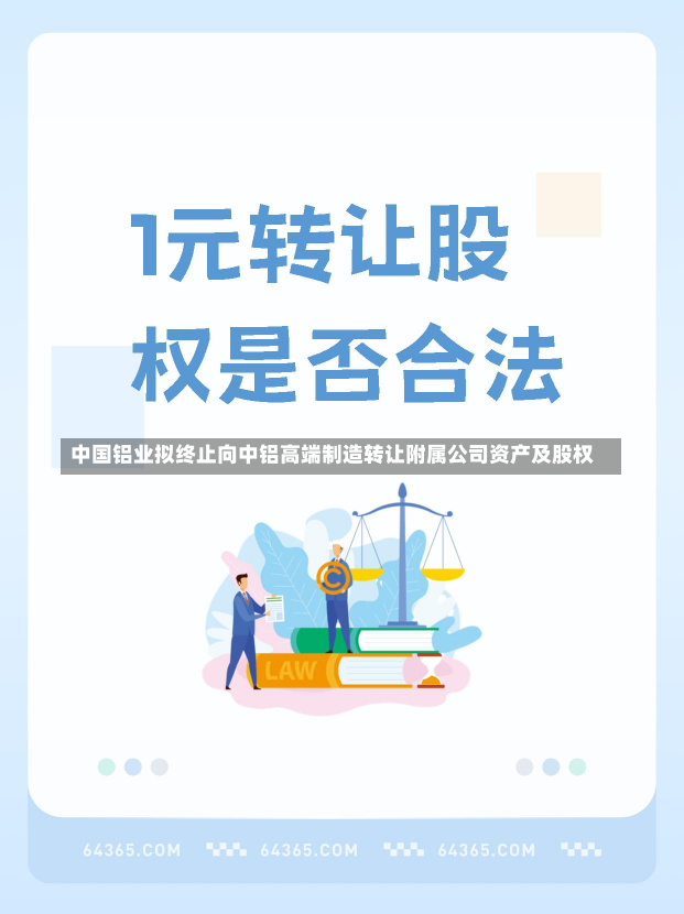 中国铝业拟终止向中铝高端制造转让附属公司资产及股权-第1张图片