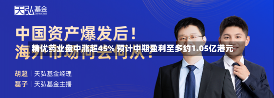 精优药业盘中涨超45% 预计中期盈利至多约1.05亿港元-第2张图片