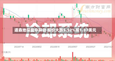 道森地探盘中异动 股价大跌5.52%报1.37美元-第3张图片