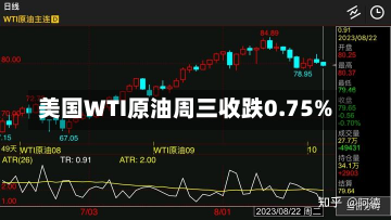 美国WTI原油周三收跌0.75%-第1张图片