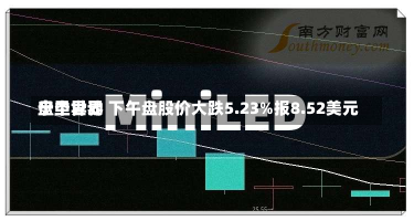 宁圣世界
盘中异动 下午盘股价大跌5.23%报8.52美元-第2张图片