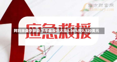 阿玛琳盘中异动 下午盘股价大涨5.08%报0.520美元-第2张图片